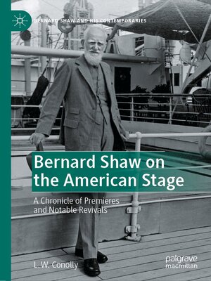 cover image of Bernard Shaw on the American Stage